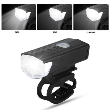 LUCES PARA BICICLETA FARO DELANTERO Y TRASERO RECARGABLE - 5