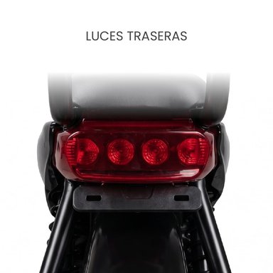 BICIMOTO ELECTRIC MOTARE FLASH 500W NEGRO - 4