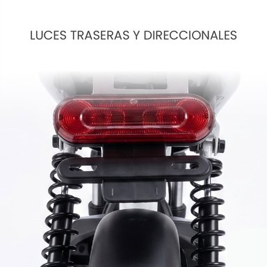 BICIMOTO ELECTRIC MOTARE HAPPY NEGRO - BATERÍA EXTRAÍBLE - 4