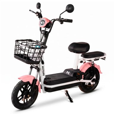 BICIMOTO ELECTRIC MOTARE HAPPY ROSADO - BATERÍA EXTRAÍBLE - 1