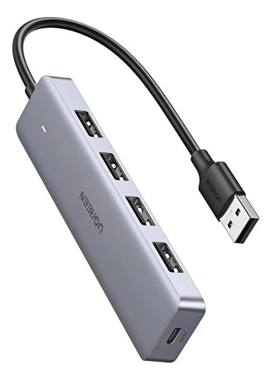 UGREEN ADAPTADOR HUB USB A 3.0 4PUERTOS CM219 / 50985 - 1