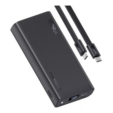 POWER BANK BATERÍA PORTÁTIL 20000MAH PD 22.5W CARGA RÁPIDA NEGRO