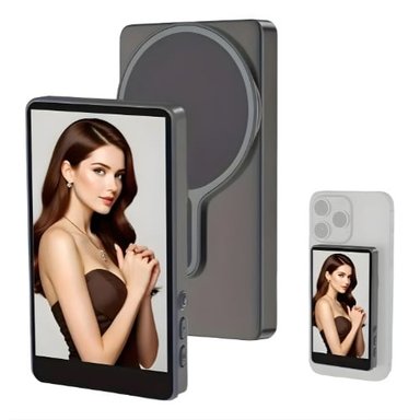 VISOR DUPLICA PANTALLA CELULAR RECARGABLE SELFIE FOTOS - 1