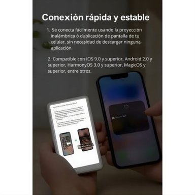 VISOR DUPLICA PANTALLA CELULAR RECARGABLE SELFIE FOTOS - 6