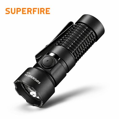 LINTERNA SUPERFIRE A29 LED IMANTADA RECARGABLE IDEAL MECÁNICOS  BLANCO NEGRO
