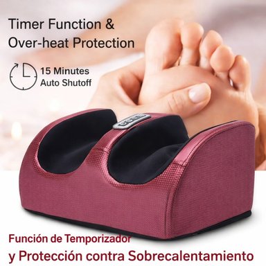 MASAJEADOR ELÉCTRICO DE PIES ESTIMULA CIRCULACIÓN Y RELAJACIÓN - 4