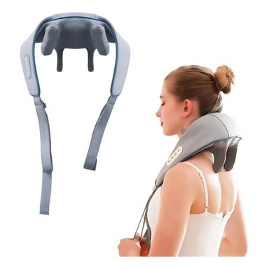 MASAJEADOR RECARGABLE CUELLO ESPALDA HOMBROS RELAJANTE - 2