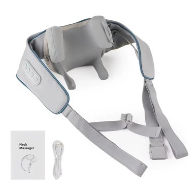 MASAJEADOR RECARGABLE CUELLO ESPALDA HOMBROS RELAJANTE - 3