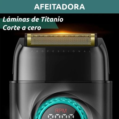 MÁQUINA CORTAR PELO PROFESIONAL VGR KIT 3 EN 1 RECARGABLE - 7