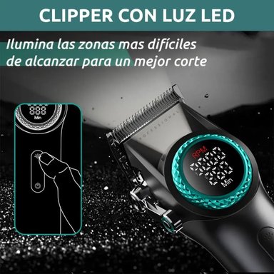 MÁQUINA CORTAR PELO PROFESIONAL VGR KIT 3 EN 1 RECARGABLE - 9
