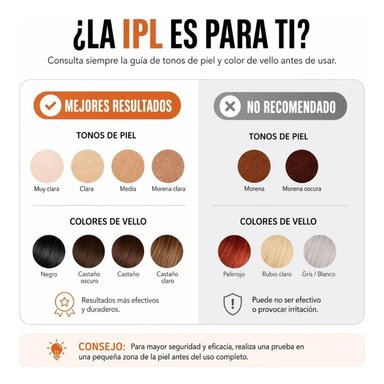 DEPILADORA IPL CON ENFRIAMIENTO INDOLORA 3 EN 1 LUZ PULSADA USO CORPORAL EN CASA - 3