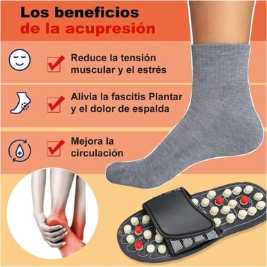 MASAJEADORAS SANDALIAS FASCITIS PLANTAR ALIVIO DOLOR PIES  TALLA 36-37 - 5