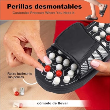 MASAJEADORAS SANDALIAS FASCITIS PLANTAR ALIVIO DOLOR PIES  TALLA 36-37 - 6