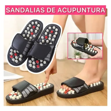 MASAJEADORAS SANDALIAS FASCITIS PLANTAR ALIVIO DOLOR PIES TALLA 42-43 - 2