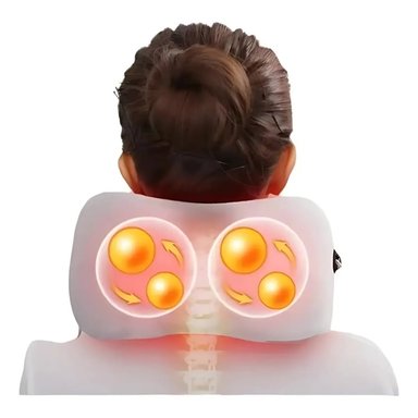 ALMOHADA DE MASAJE CERVICAL CUELLO PORTÁTIL RECARGABLE - 2