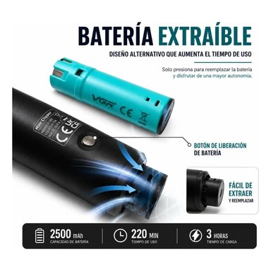 MÁQUINA PROFESIONAL PARA DEGRADADOS Y FADE VGR V-160 - 4