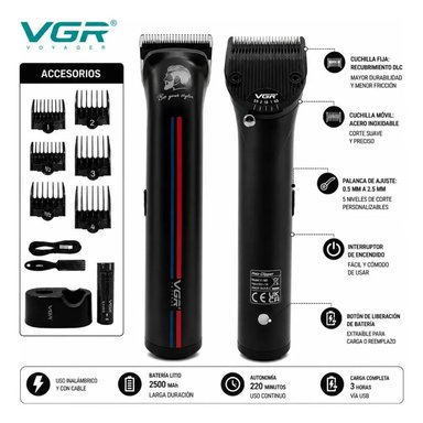 MÁQUINA PROFESIONAL PARA DEGRADADOS Y FADE VGR V-160 - 7