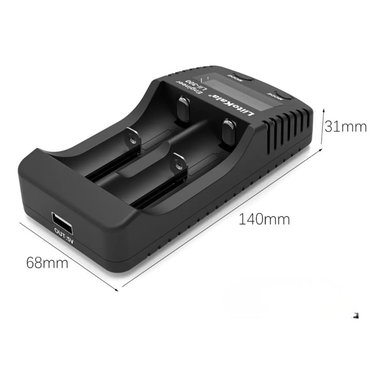 CARGADOR LIITOKALA LII-300 PARA BATERÍAS 18650 AA AAA - 2