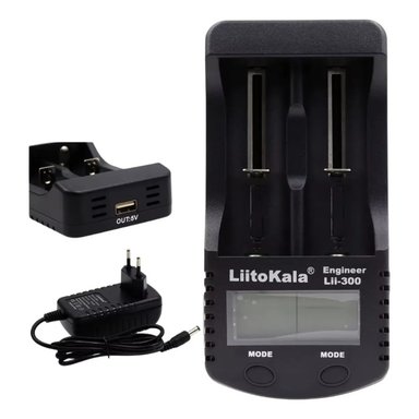 CARGADOR LIITOKALA LII-300 PARA BATERÍAS 18650 AA AAA - 5