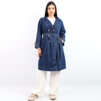 TRENCH COAT DENIM JAROLA GRECIA
