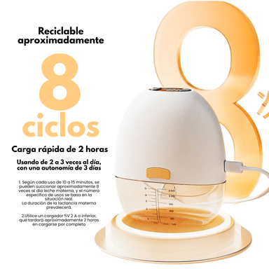 EXTRACTOR DE LECHE  ELÉCTRICO MANOS LIBRES -S19 - 4
