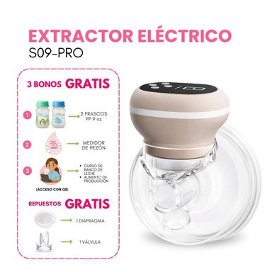 EXTRACTOR DE LECHE  ELÉCTRICO MANOS LIBRES - S09 - 4