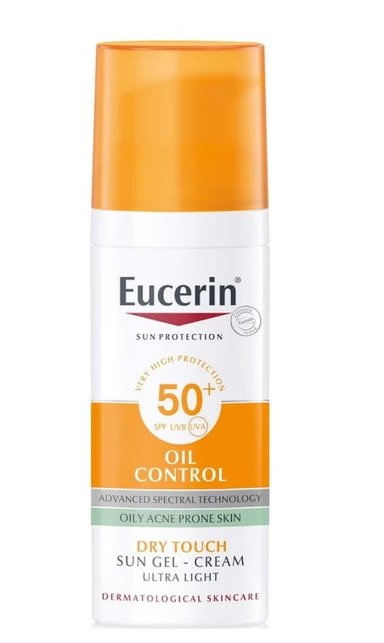 EUCERIN SUN POTECTOR SOLAR FACIAL OIL CONTROL TOQUE SECO FPS50 50ML - 1
