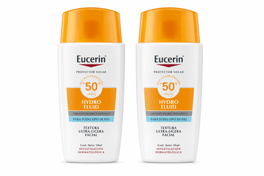 PACK X2 EUCERIN SUN HYDROFLUID FPS 50 - 50ML - 1