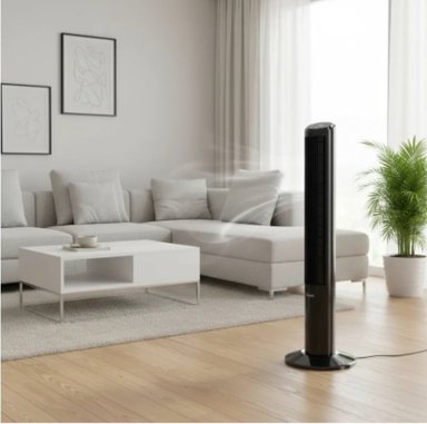 VENTILADOR DE TORRE CON WIFI 3 VELOCIDADES SILENCIOSO KVT-K4007KW - 4