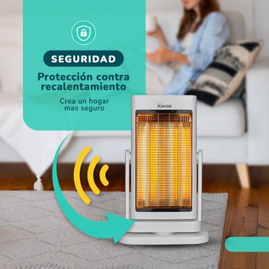 ESTUFA FIBRA DE CARBONO KENDAL KFC-90 D1 BLANCO - 6
