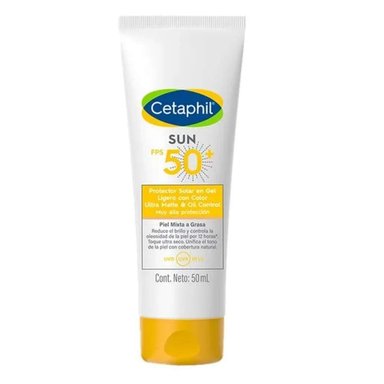 CETAPHIL SUN PROTECTOR SOLAR EN GEL LIGERO FPS 50+ 100ML - 1