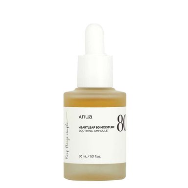 ANUA HEARTLEAF 80 MOISTURE SOOTHING AMPOULE - 1