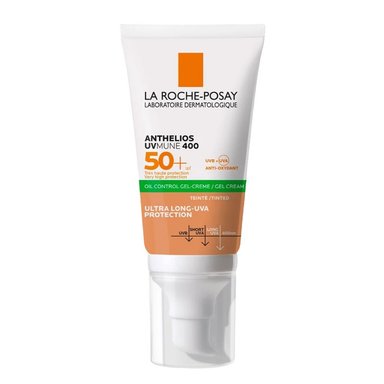 LA ROCHE-POSAY ANTHELIOS UVMUNE 400 OIL CONTROL TOQUE SECO CON COLOR SPF50+ - 1