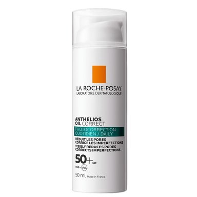 LA ROCHE-POSAY ANTHELIOS OIL CORRECT DAILY GEL-CREAM SPF50+ 50ML - 1