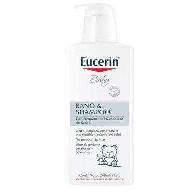 EUCERIN BABY BAÑO Y SHAMPOO 240ML - 1