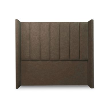 CABECERA PAUZA PREMIUM LINEAL QUEEN MARRON - 2