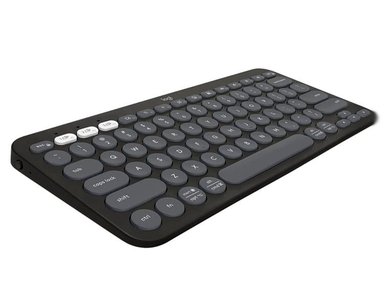TECLADO LOGITECH PEBBLE 2 K380S BLUETOOTH/WIRELESS SP GRAPHITE (920-011783) - 2