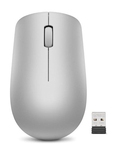MOUSE LENOVO 530, INALAMBRICO 2.4GHZ (RECEPTOR NANO USB), AMBIDIESTRO, SENSOR OPTICO - 1