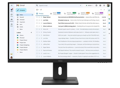 MONITOR LENOVO THINKVISION E27-40, 27' WLED/FHD/IPS/HDMI X1/DP X1/VGA X1/PARLANTES: 2WX2 - 1