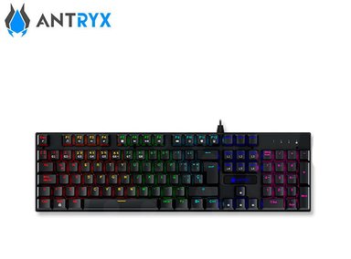KIT GAMING ANTRYX GC-3100 BLACK, TECLADO SWITCH BLUE Y MOUSE - 3