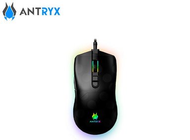 KIT GAMING ANTRYX GC-3100 BLACK, TECLADO SWITCH BLUE Y MOUSE - 4