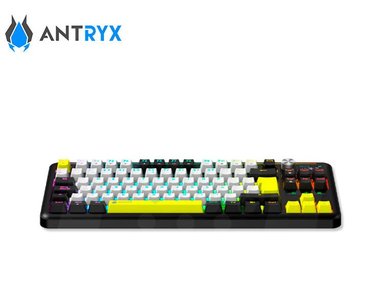 TECLADO MECANICO INALAMBRICO/BT ANTRYX TK950 PRO BLACK, SWITCH BLUE GATERON - 2