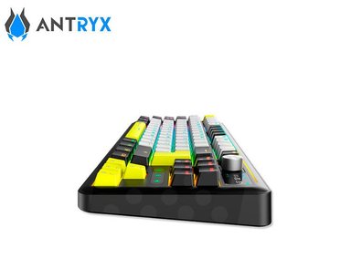 TECLADO MECANICO INALAMBRICO/BT ANTRYX TK950 PRO BLACK, SWITCH BLUE GATERON - 4