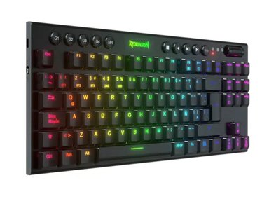 TECLADO REDRAGON HORUS TKL BLACK WIRELESS, SPANISH K621-RGB-SP RED SWITCH - 3