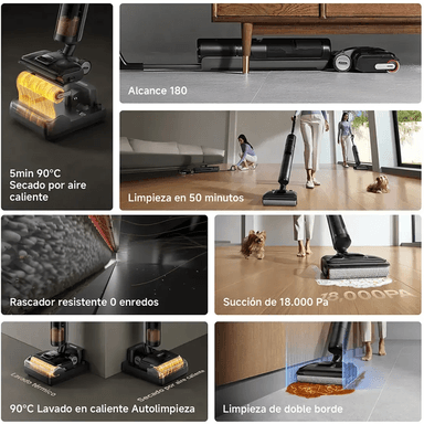 DREAME ASPIRADORA EN SECO Y HÚMEDO H12 PRO FLEXREACH NEGRO - 2