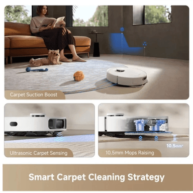 ASPIRADORA ROBOT DREAME VACUUM D20 ULTRA BLANCO - 3