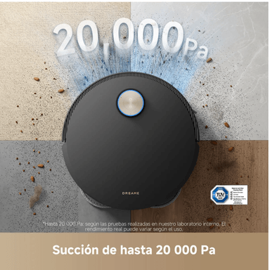 ASPIRADORA ROBOT DREAME VACUUM X50 ULTRA COMPLETE SUCCION 20000PA - NEGRO - 2