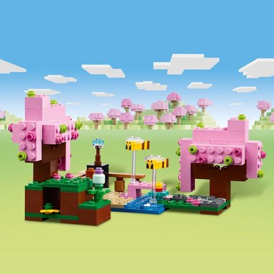 LEGO MINECRAFT 21260 EL JARDÍN DE CEREZOS EN FLOR - 3