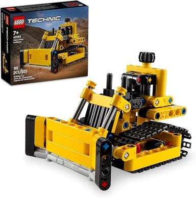 LEGO TECHNIC 42163  BULLDOZER DE CARGA (195 PIEZAS) - 1