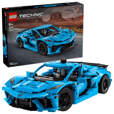 LEGO TECHNIC  42217 CHEVROLET CORVETTE STINGRAY AZUL (732 PIEZAS) - 1